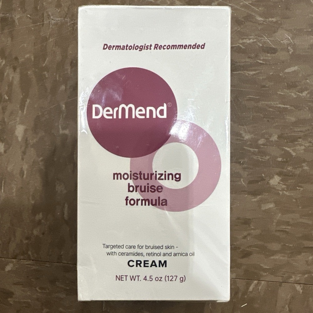 Dermend Moisturizing Bruise Formula 4.5 fl. oz. Cream - Genuine Factory Sealed!